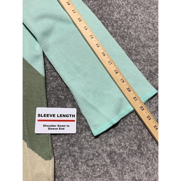 Soft Surroundings Nina Pullover‎ Sweater Women Size M Multicolor Knit - Picture 10 of 13